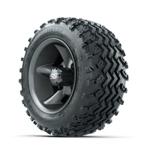 GTW Godfather Matte Grey 10 in Wheels with 18x9.50-10 Rogue All Terrain Tires  Full Set