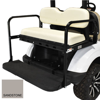 GTW MACH3 Rear Flip Seat for EZGO RXV - Sandstone