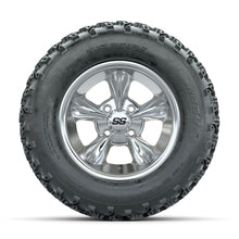 GTW Godfather Chrome 12 in Wheels with 23x10.00-12 Rogue All Terrain Tires – Full Set