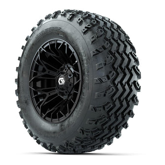 GTW Stellar Black 12 in Wheels with 23x10.00-12 Rogue All Terrain Tires – Full Set