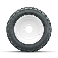 GTW Steel White 10 in Wheels with 18x9.50-10 Rogue All Terrain Tires  Full Set