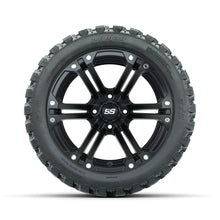 Set of (4) 14 in GTW Specter Wheels with 23x10-14 GTW Nomad All-Terrain Tires