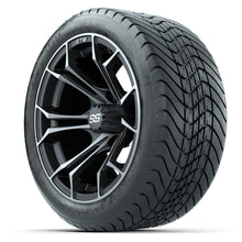 GTW Spyder Matte Grey 14 in Wheels with 225/30-14 Mamba Street Tires  Full Set