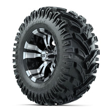 12ù GTW Vampire Black and Machined Wheels with 23ù Raptor Mud Tires  Set of 4