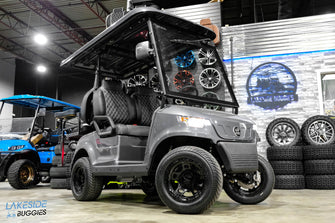 2024 EPIC E40 NonLifted Golf Cart Charcoal PN# TBD-BLACK-E40