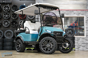 2024  MadJax  X Series Gen 2  Sea Storm Teal  Lifted 4 Passenger Golf Cart PN# 2333ST204S003325