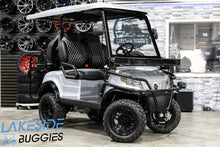 2024 EPIC E40L Silver  Lifted 4 Passenger Golf Cart PN# HP22060096 -  EPIC Carts at LakesideBuggies.com