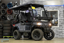 2024 EPIC E40L Charcoal  Lifted 4 Passenger Golf Cart PN# -  EPIC Carts at LakesideBuggies.com