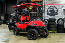 2024 ICON i40L  Torch Red  Lifted 4 Passenger Golf Cart PN# LT-A0138217 -  Icon EV at LakesideBuggies.com