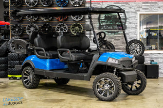 2024 Kodiak Apex Beachy Blue  6 Passenger Lifted Golf Cart PN# 7V3KTC1D4PG000708