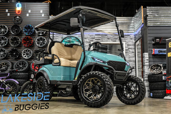 2024 MadJax X Series  Sea Storm Teal 4 Passenger Lifted Golf Cart PN# 2316ST104S002AAA