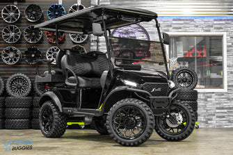 2024  MadJax  X Series Gen 2  Black Metallic  Lifted  4 Passenger Golf Cart PN# 2333ST204S003314