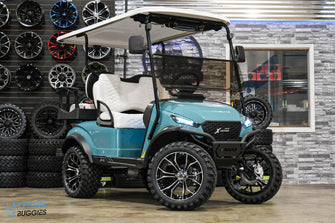 2024  MadJax  X Series Gen 2  Sea Storm Teal Lifted 4 Passenger Golf Cart PN# 2333ST204S003324