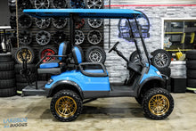 2024 ICON i40L  Custom Build Carribean Blue Lithium  Lifted 4 Passenger Golf Car PN# LT-A0130877 -  Icon EV at LakesideBuggies.com