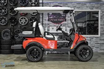 2024  MadJax  X Series Gen 2  Orange Lifted 4 Passenger Golf Cart PN# 2333ST204S00332626