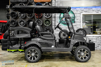 2024 Kodiak Defender Smoke Metallic  4 Passenger Lifted Golf Cart PN# 7V3KSB1D0PG000797