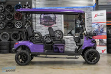 2025 VIBE EV - EV4F  Passion Purple 4 Forward Passenger Street Legal Golf Cart