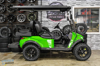 2024  MadJax  X Series Gen 2 Lime Green LIfted 4 Passenger Golf Cart PN# 2333ST204S003321