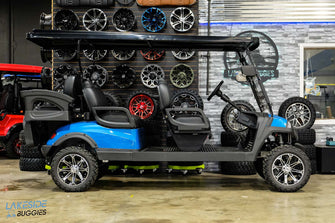 2024 Kodiak Apex Beachy Blue  6 Passenger Lifted Golf Cart PN# 7V3KTC1D4PG000708