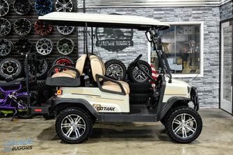 2024 Gotrax Guide 4 Electric Golf Cart  Tan PN# GT-GUIDE4-CREAM