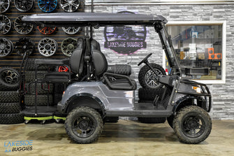 2024 EPIC E40L Charcoal  Lifted 4 Passenger Golf Cart PN#