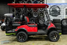 2024 ICON i40L  Torch Red  Lifted 4 Passenger Golf Cart PN# LT-A0138217 -  Icon EV at LakesideBuggies.com