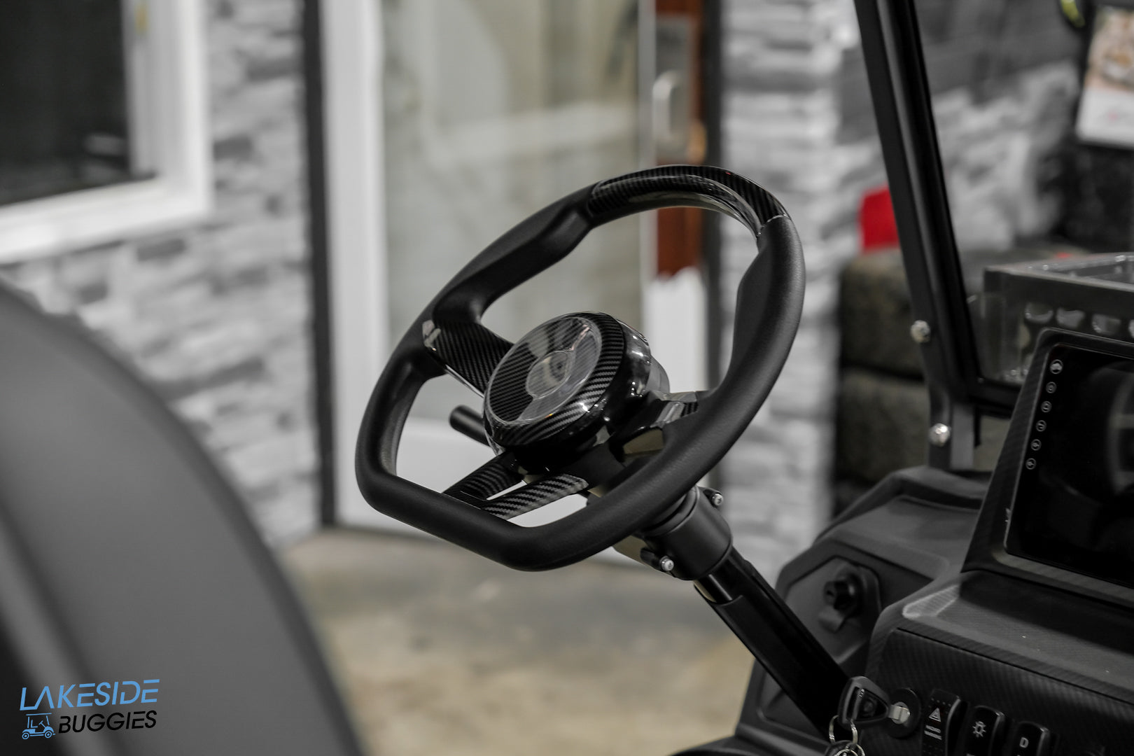 2025 VIBE EV - FLEX 4F  Matte Black Special Edition 4 Forward Passenger Street Legal Golf Cart -  Vibe EV at LakesideBuggies.com