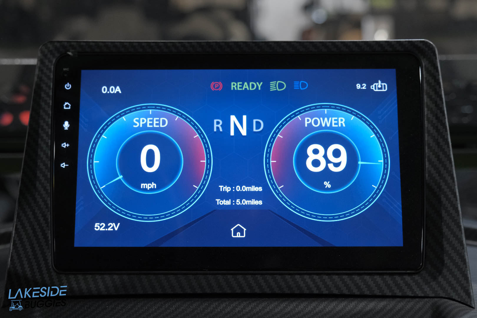 2025 VIBE EV - EV4  Lime Green 4 Forward Passenger Street Legal Golf Cart -  Vibe EV at LakesideBuggies.com