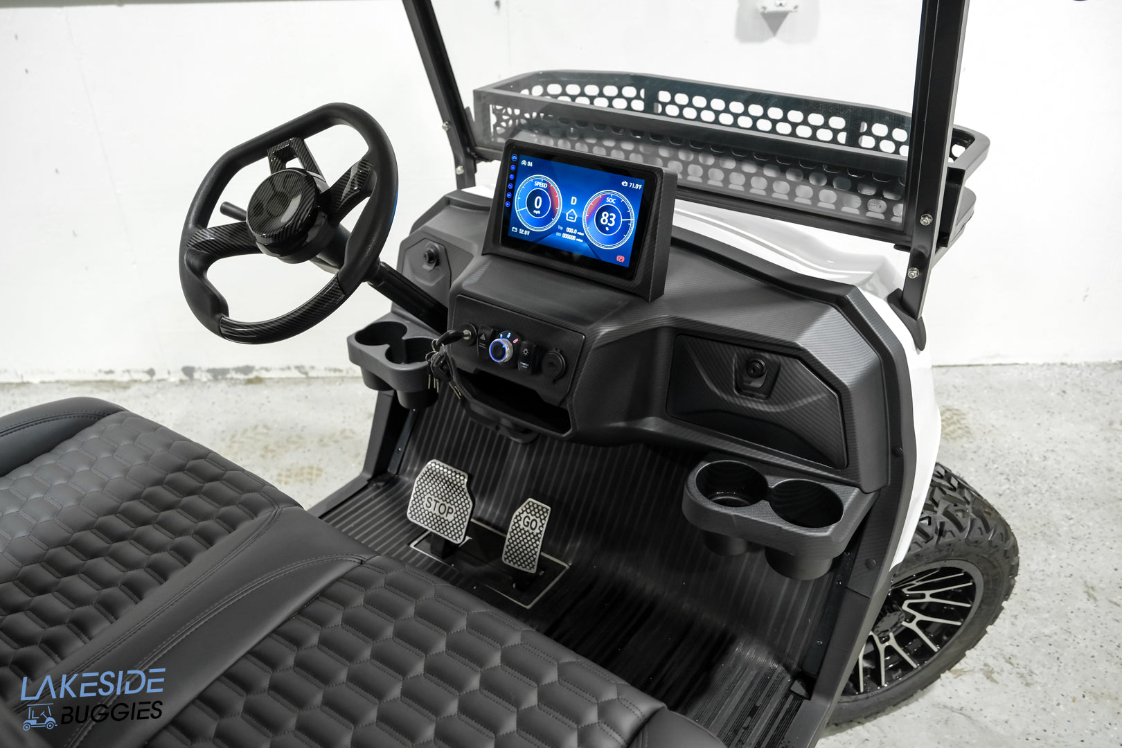 2025 Vibe EV Flex 4F Pure White Metallic