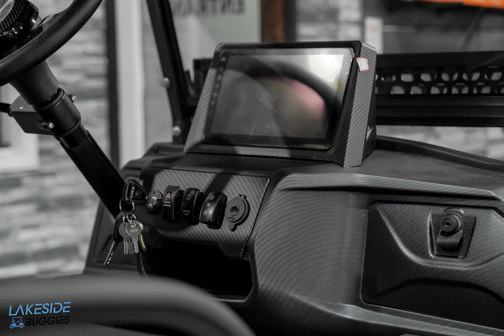 2025 VIBE EV - EV4F  Awareness Pink 4 Forward Passenger Street Legal Golf Cart -  Vibe EV at LakesideBuggies.com
