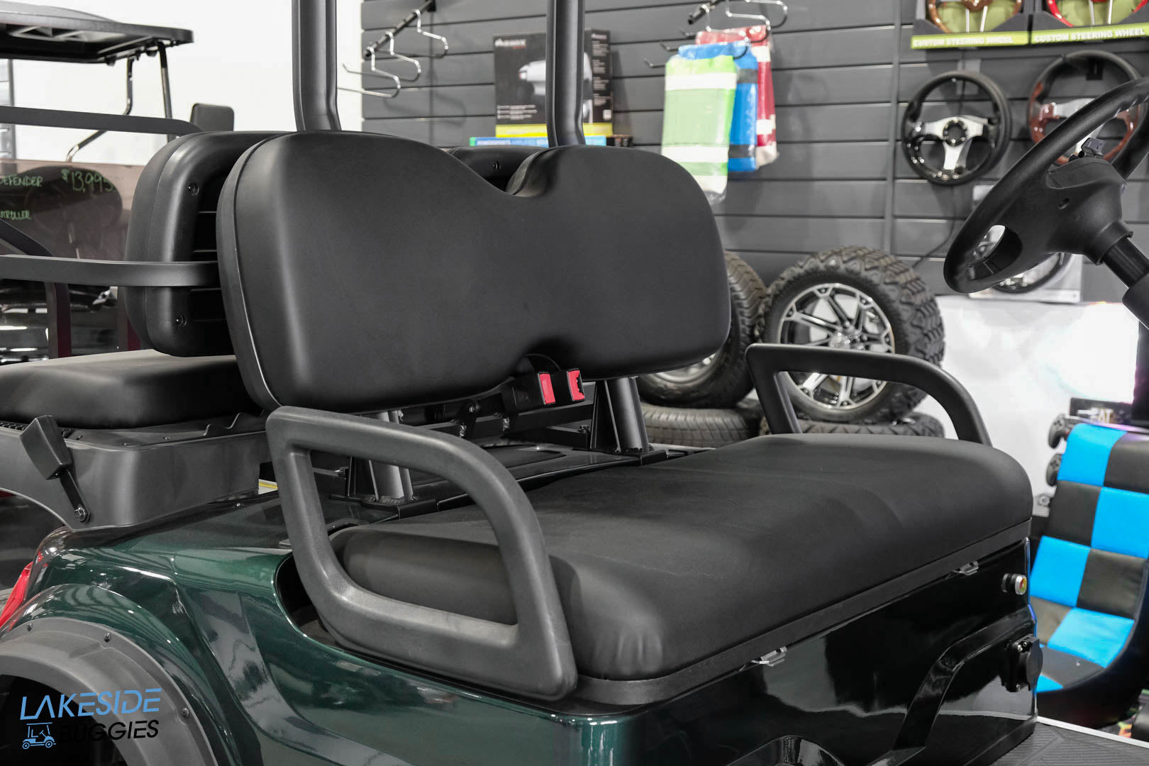 2024  Icon EV  ECO 40L  Forest Green  Lifted  4 Passenger Golf Cart PN# LT-A0157874 -  Icon EV at LakesideBuggies.com