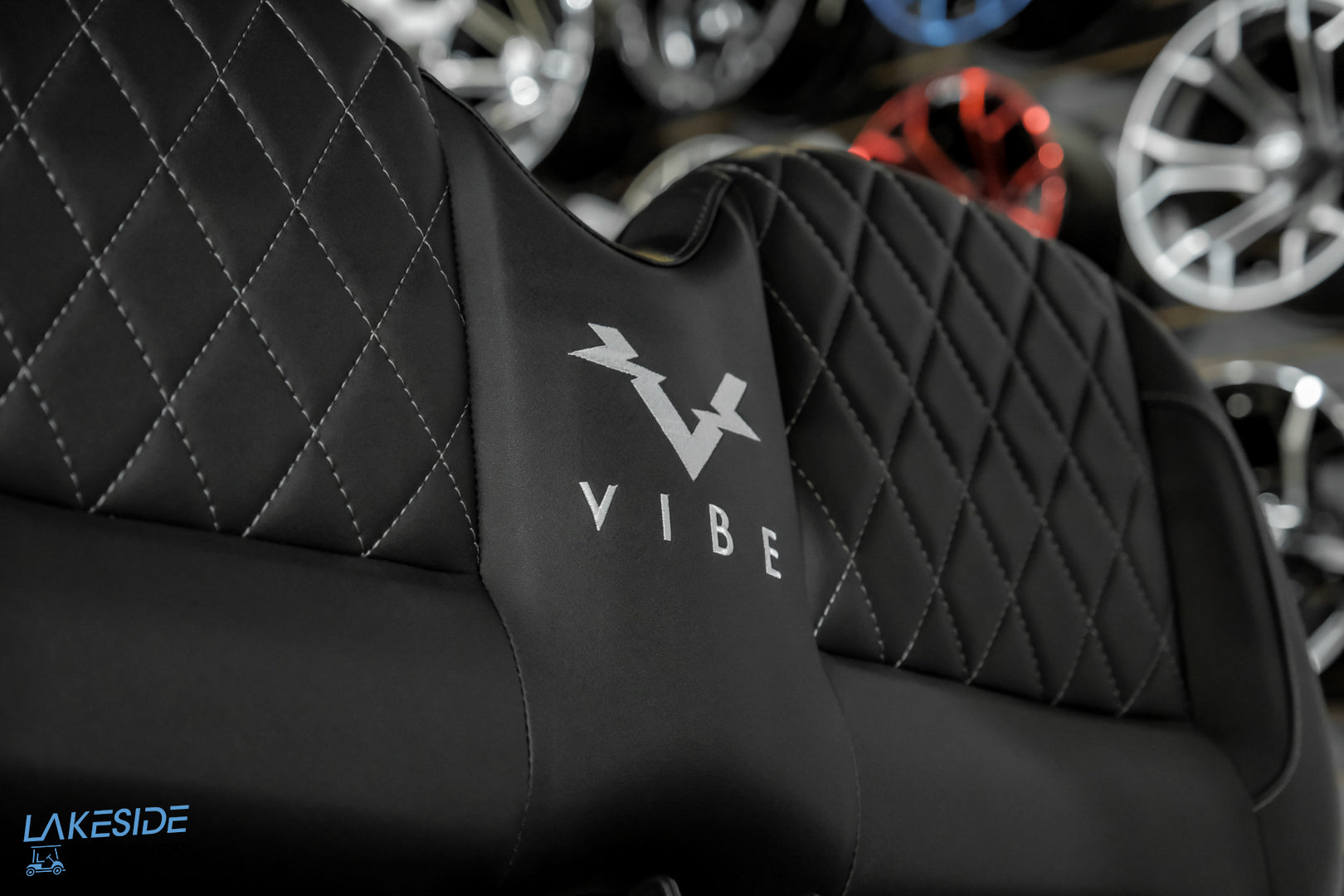2025 VIBE EV - EV6  Charcoal 6 Passenger Street Legal Golf Cart -  Vibe EV at LakesideBuggies.com