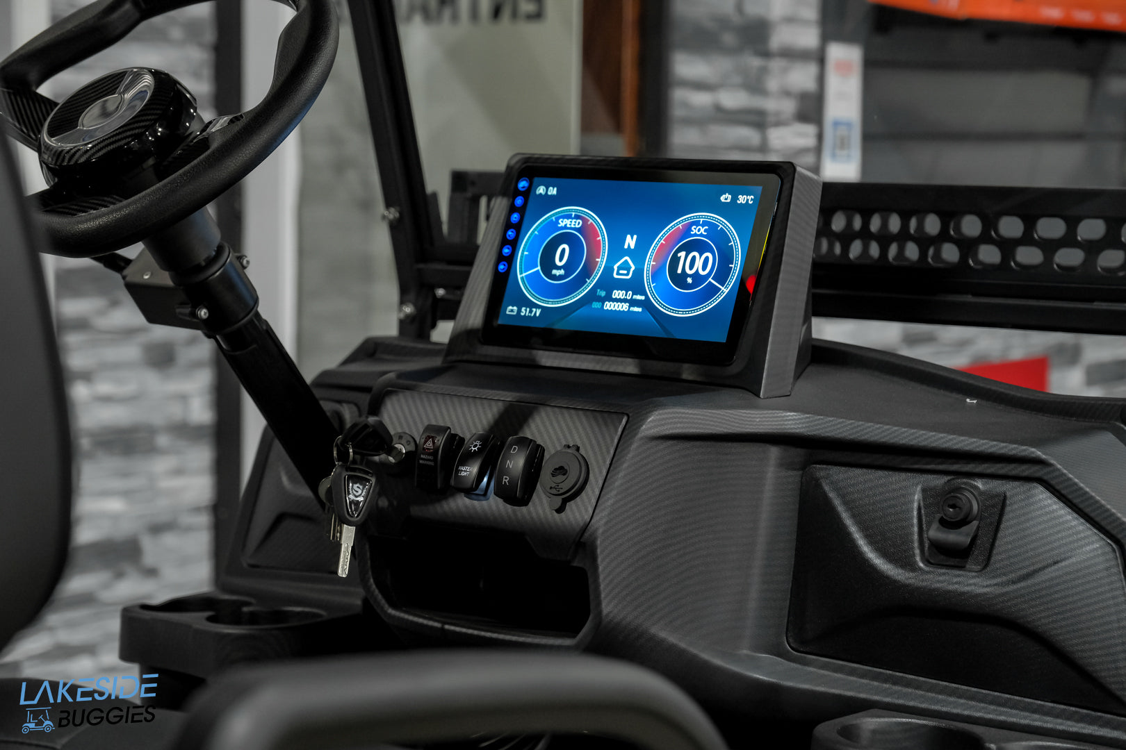 2025 VIBE EV - EV4  Matte Black Special Edition 4 Passenger Street Legal Golf Cart -  Vibe EV at LakesideBuggies.com