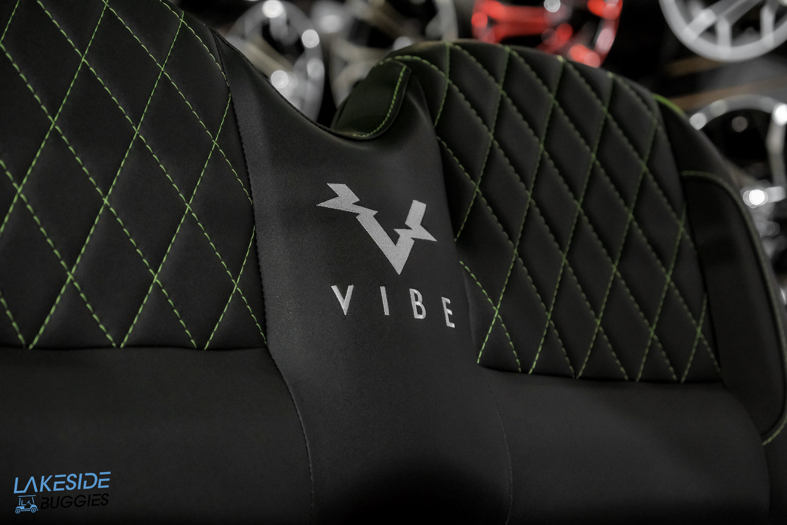 2025 VIBE EV - EV6  Sublime Green 6 Passenger Street Legal Golf Cart -  Vibe EV at LakesideBuggies.com
