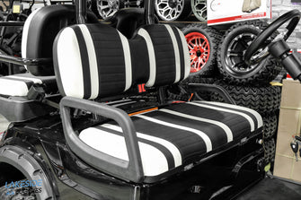 2024 ICON i40L  Raven Black / Black Seats  Lifted 4 Passenger Golf Cart PN# LT-A0123529