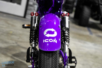 2023 Icon EV Electric Bicycle Purple PN# 165322320000646