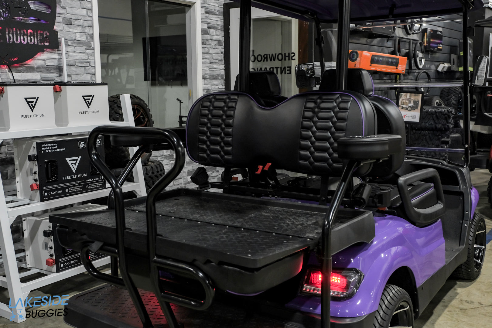 2024  Icon EV  I40  Purple  Lead Acid  4 Passenger PN# LT-A0135573 -  Icon EV at LakesideBuggies.com