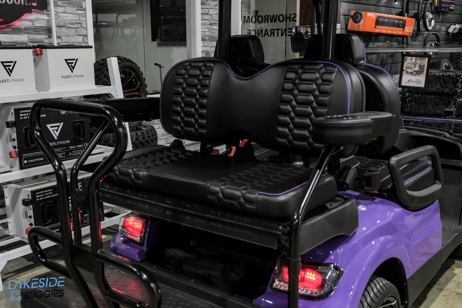 2024  Icon EV  I40  Purple  Lead Acid  4 Passenger PN# LT-A0135573 -  Icon EV at LakesideBuggies.com