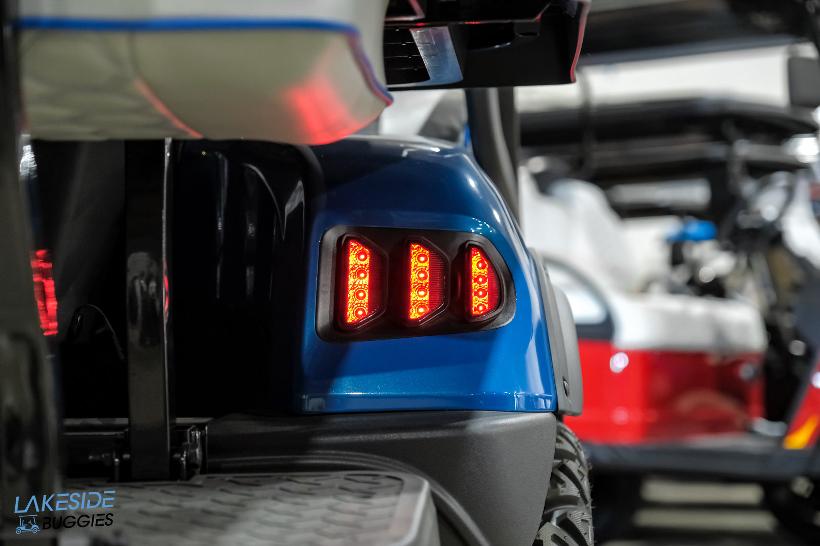 2024  Kodiak EV  Defender LightBlue  Lithium Battery  4 Passenger PN# 7V3KSB1D3PG000813 -  Kodiak EV at LakesideBuggies.com