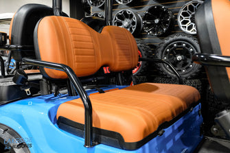 2024 ICON i60L  Custom Carribean Blue / Brown Seats  Lifted 6 Passenger Golf Cart PN# LT-A0133898