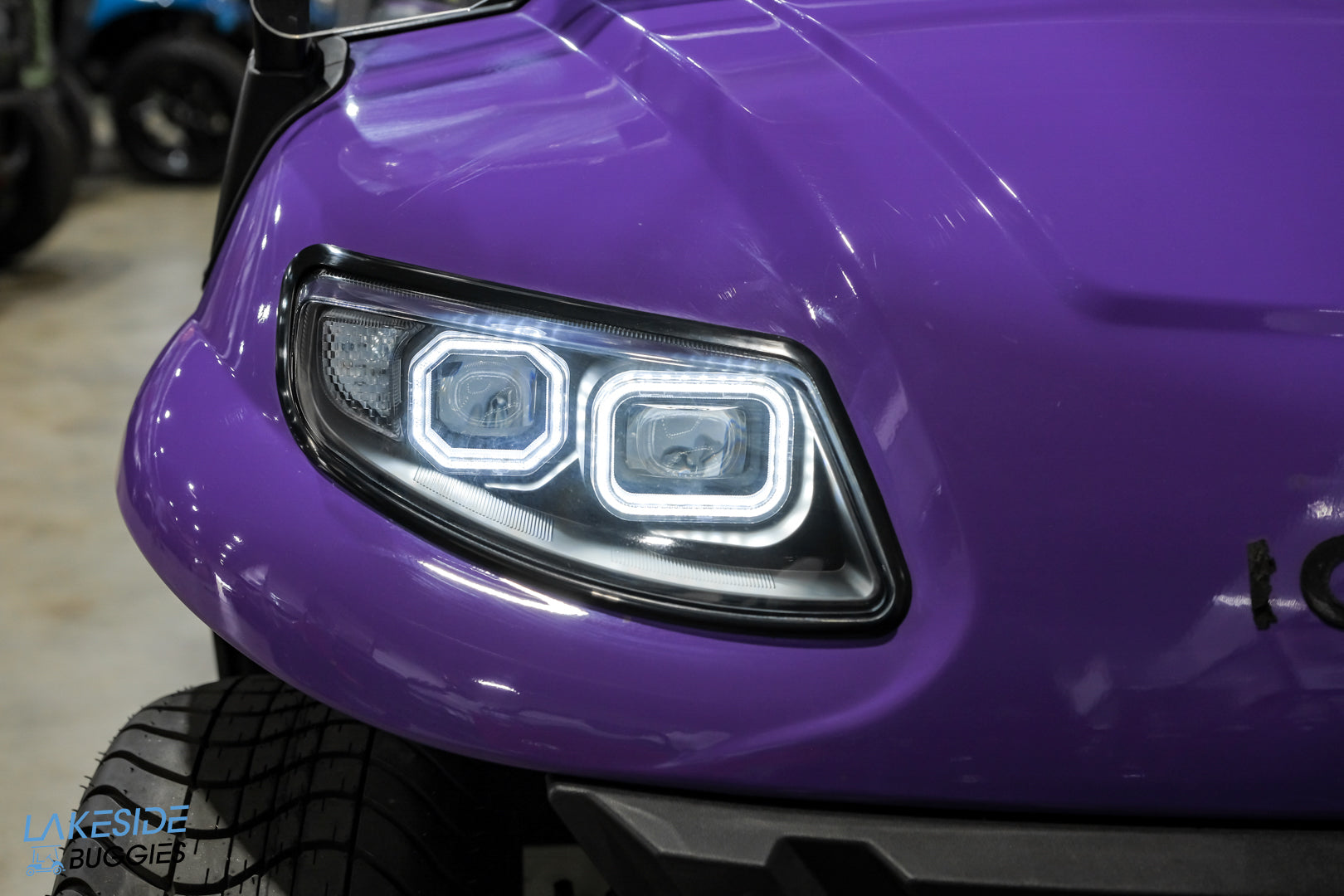 2024  Icon EV  I40  Purple  Lead Acid  4 Passenger PN# LT-A0135573 -  Icon EV at LakesideBuggies.com