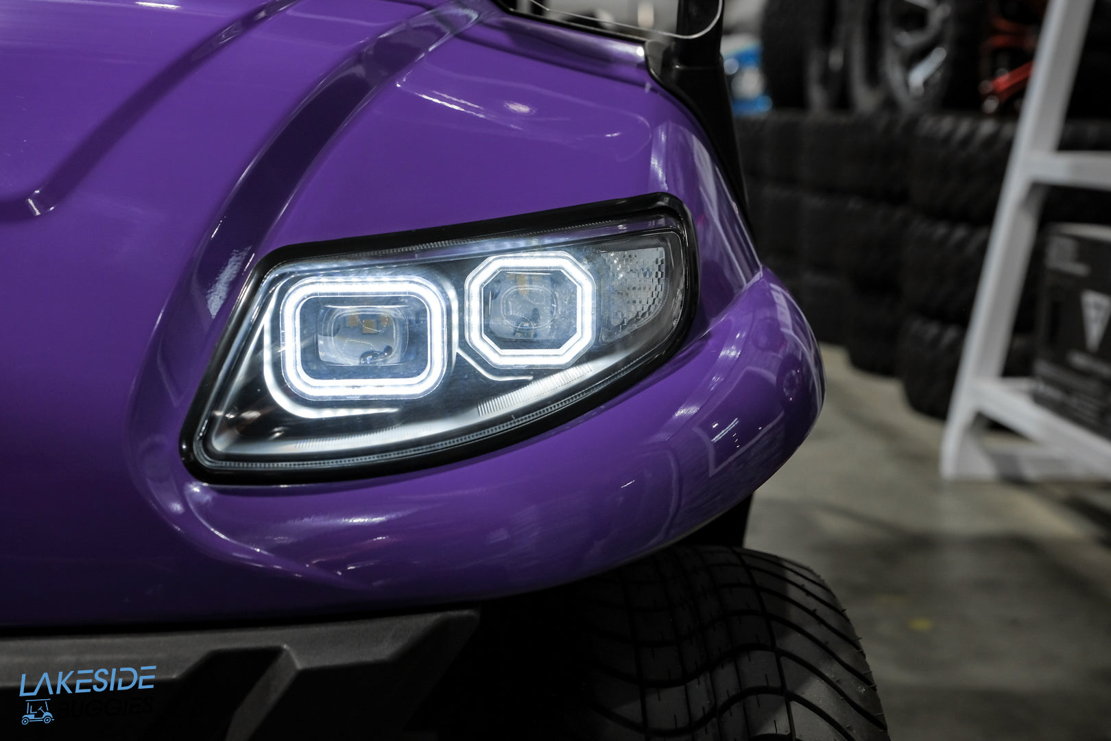 2024  Icon EV  I40  Purple  Lead Acid  4 Passenger PN# LT-A0135573 -  Icon EV at LakesideBuggies.com