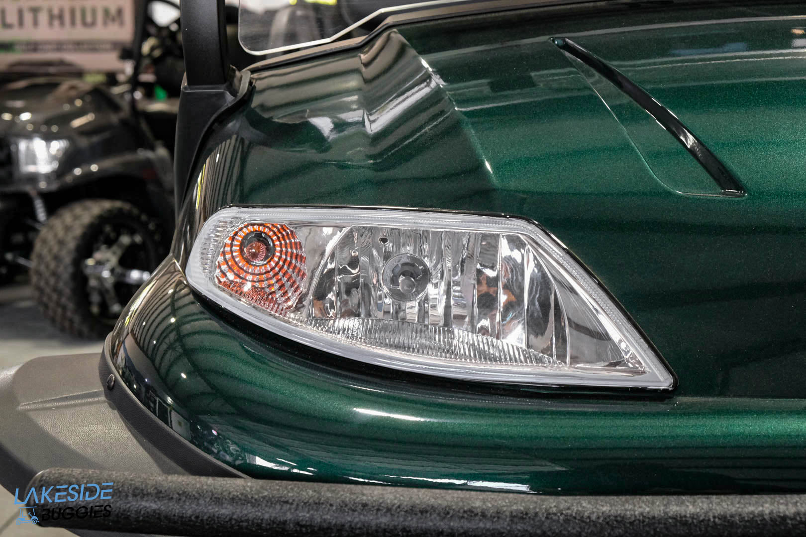 2024  Icon EV  ECO 40L  Forest Green  Lifted  4 Passenger Golf Cart PN# LT-A0157874 -  Icon EV at LakesideBuggies.com