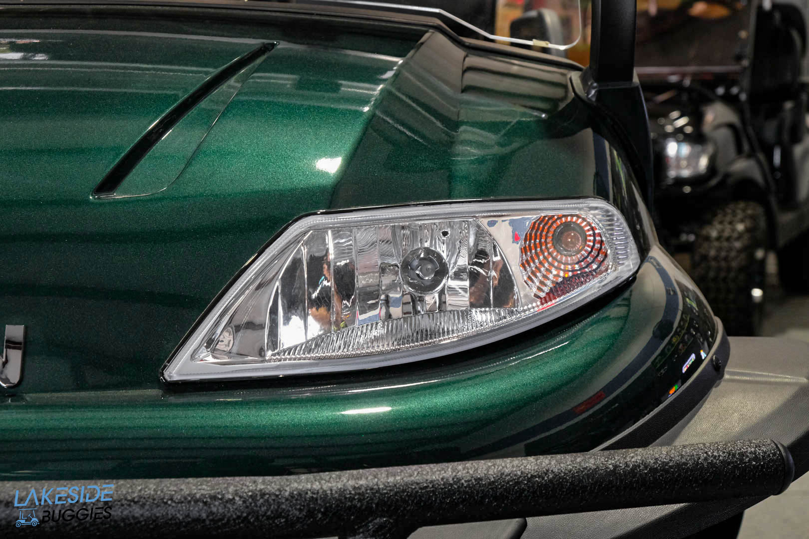 2024  Icon EV  ECO 40L  Forest Green  Lifted  4 Passenger Golf Cart PN# LT-A0157874 -  Icon EV at LakesideBuggies.com