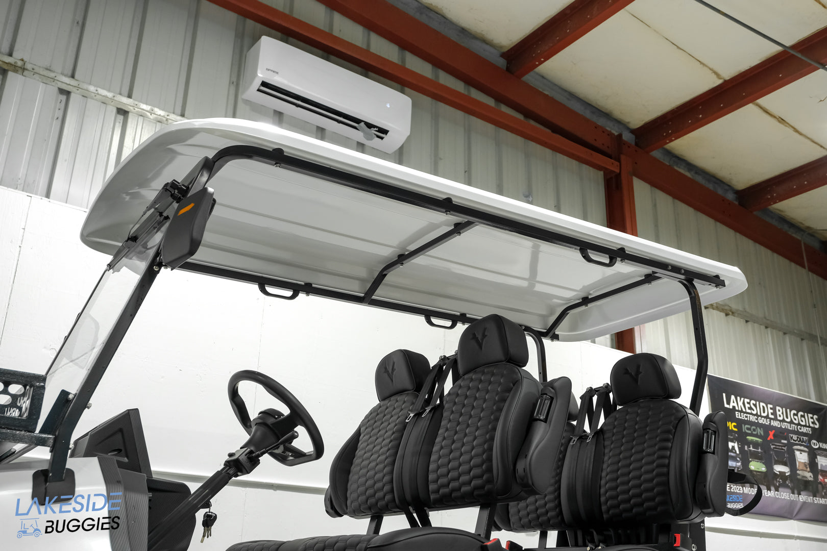 2025 Vibe EV Flex 4F Pure White Metallic
