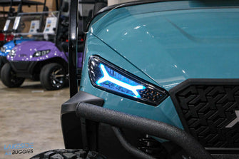 2024  MadJax  X Series Gen 2  Sea Storm Teal  Lifted 4 Passenger Golf Cart PN# 2333ST204S003325