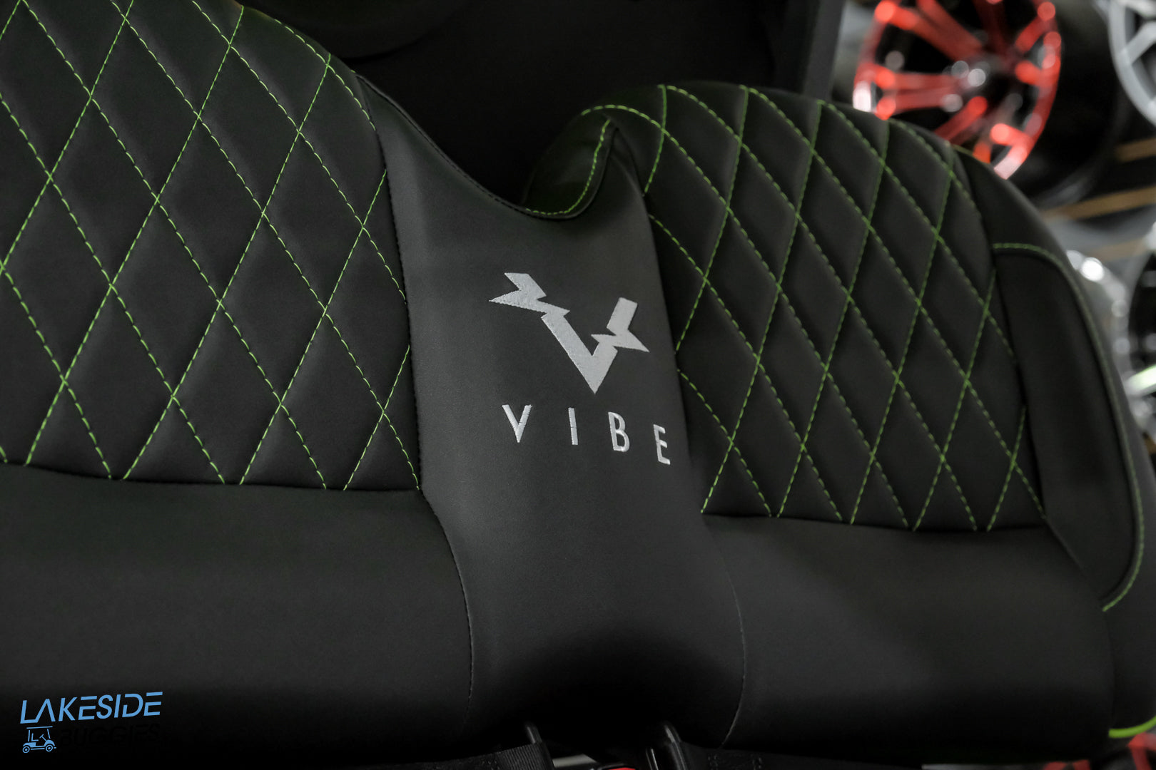 2025 VIBE EV - EV4  Sublime Green 4 Passenger Street Legal Golf Cart -  Vibe EV at LakesideBuggies.com