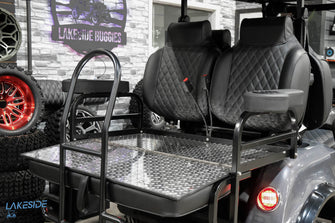 2024 EPIC E40L Charcoal  Lifted 4 Passenger Golf Cart PN#