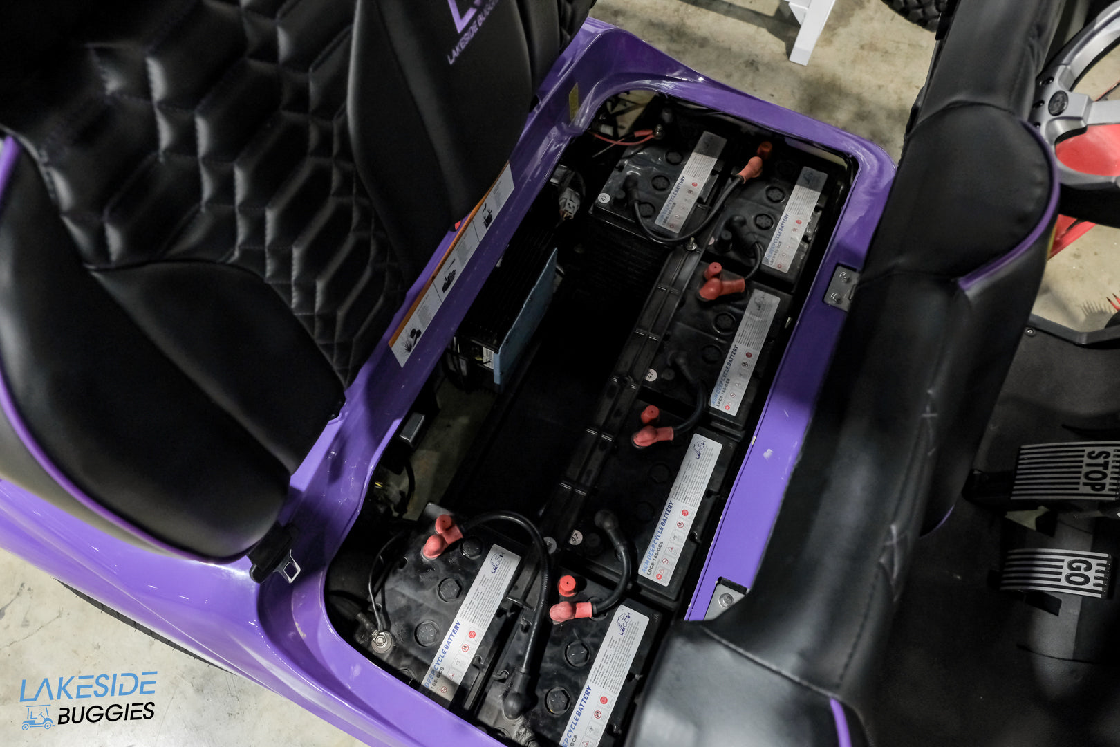 2024  Icon EV  I40  Purple  Lead Acid  4 Passenger PN# LT-A0135573 -  Icon EV at LakesideBuggies.com