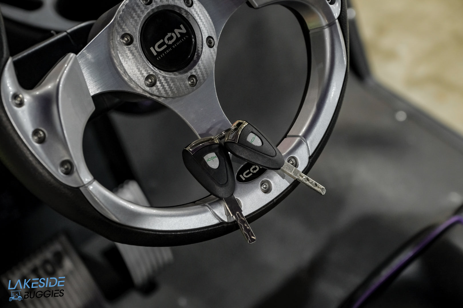 2024  Icon EV  I40  Purple  Lead Acid  4 Passenger PN# LT-A0135573 -  Icon EV at LakesideBuggies.com